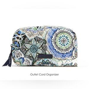 Vera Bradley Cord Organizer in Sketched Medallion
